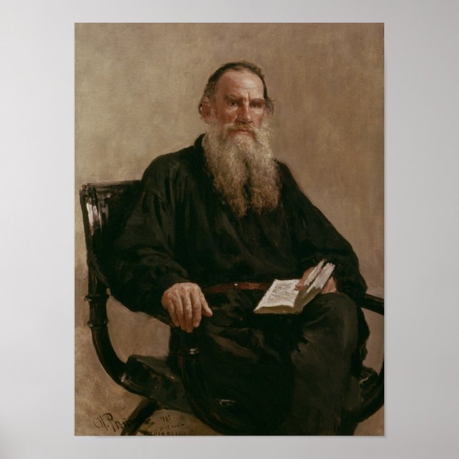 Poster lev Tolstoy 1887 (Frente)