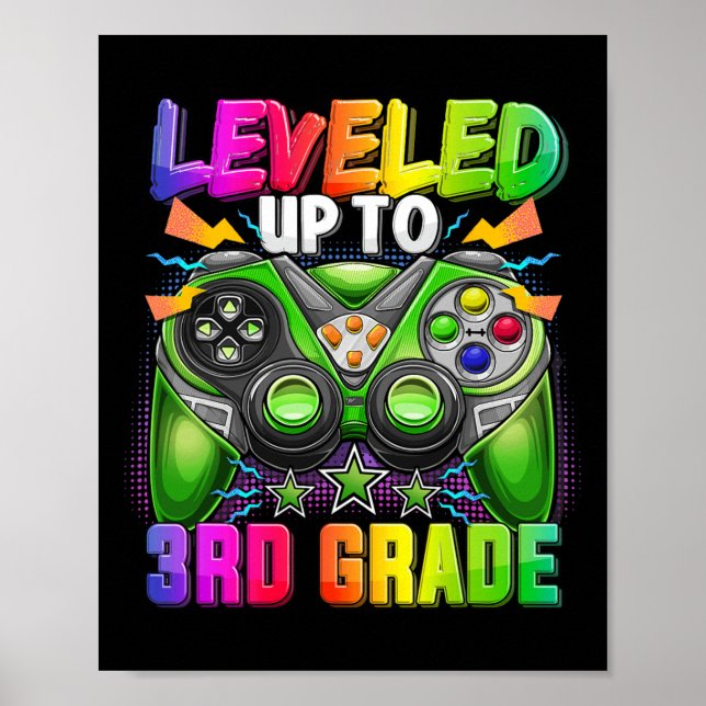 Poster Levado Até 3º Ano De Jogador De Volta À Escola Pri (Frente)