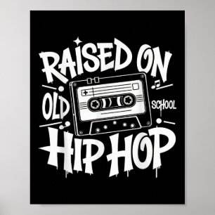 Poster Levantado Na Velha Camisa C De Salto De Rap De Gra