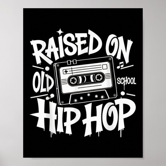 Poster Levantado Na Velha Camisa C De Salto De Rap De Gra (Frente)