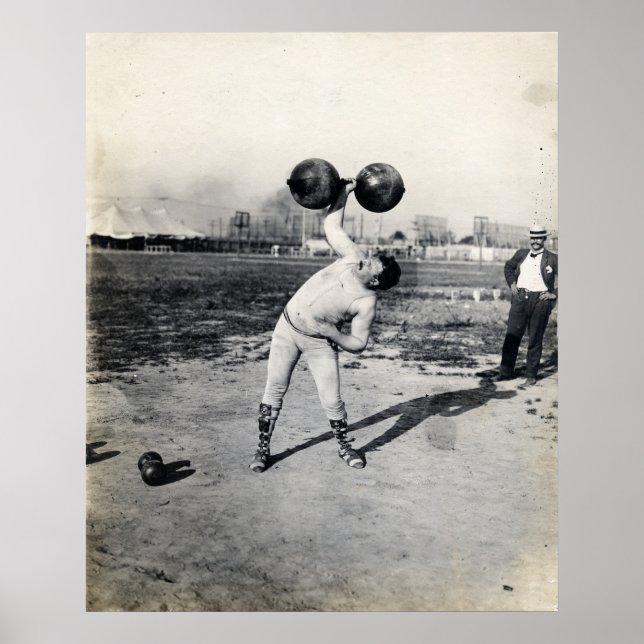 Poster Levantamento de peso (Frente)