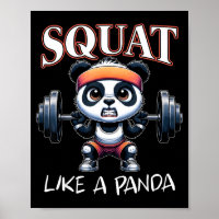 Levantamento de Peso de Panda Fitness Citação Dive