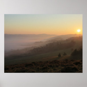Poster Levantamento do outono do Pieniny