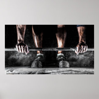 Poster Levantar Pesos
