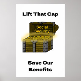 Poster Levante Essa Limite para Salvar os Benefícios da P