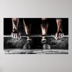 Poster Levante pesos