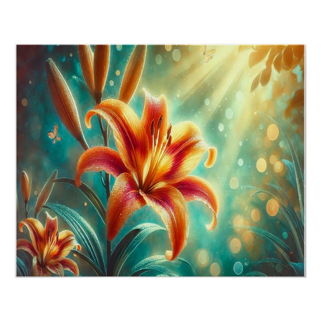 Póster 🌸 Levante Seu Espaço com Bloom Radiante! 🌸 (Frente)