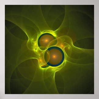Póster 'Leve Flame Abstrato 110'