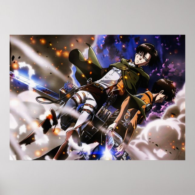 Poster Levi Ackerman (Frente)