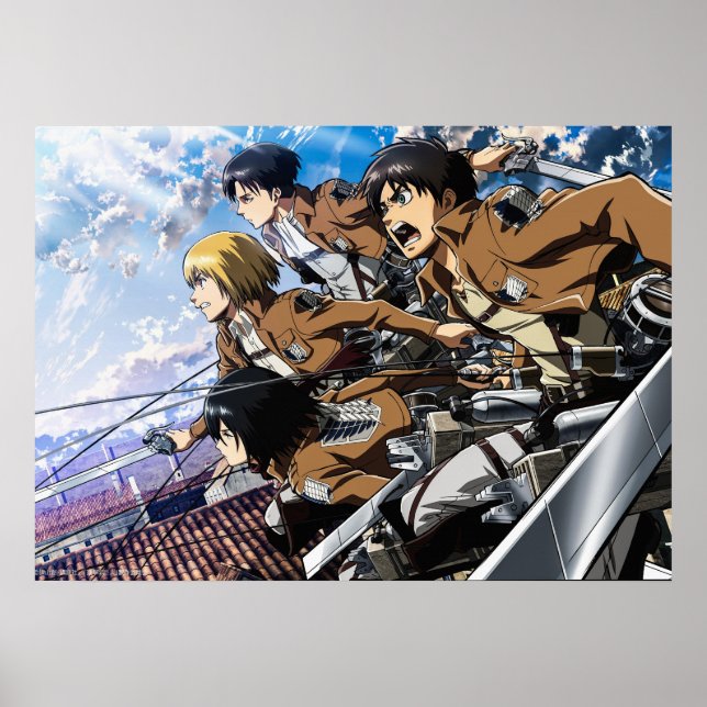 Poster Levi Ackerman (Frente)