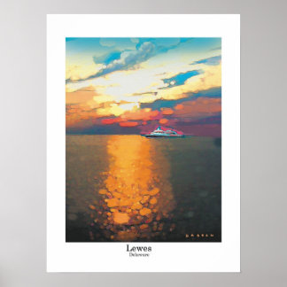 Póster Lewes Delaware