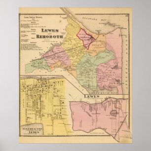 Poster Lewes e Rehoboth