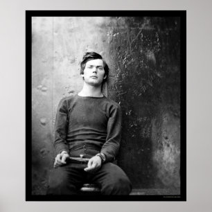 Poster Lewis Payne, conspirador 1865 de Lincoln