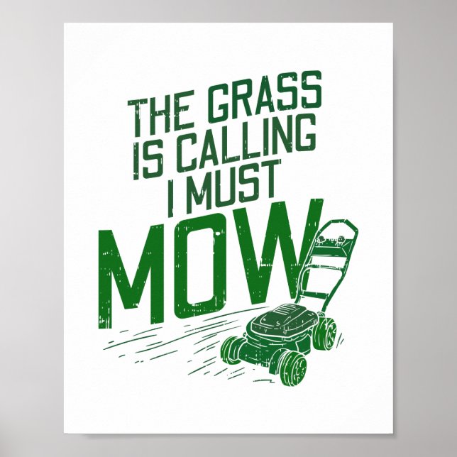 Poster Lewn Mower (Frente)