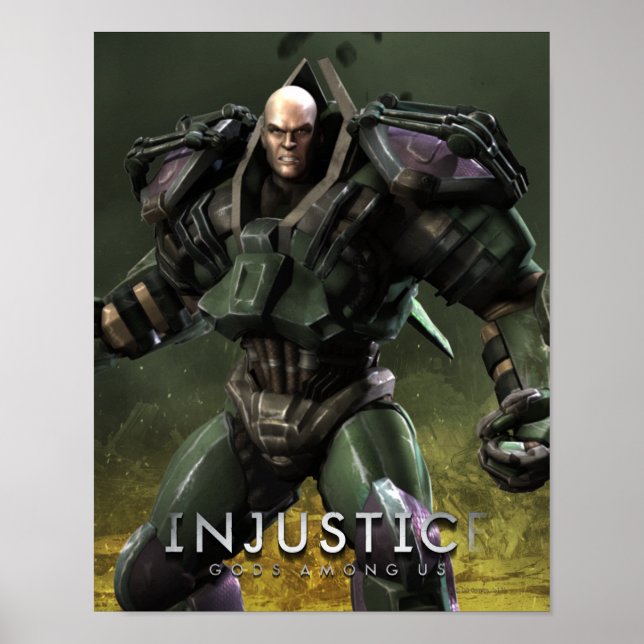 Poster Lex Luthor (Frente)