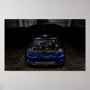 Poster Lexus IS300