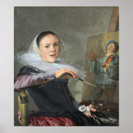 Poster Leyster - autorretrato