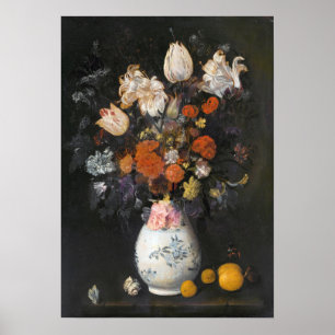 Poster Leyster - Flores Num Vaso