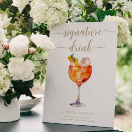 Poster Leyton Dourado Sinal Mínimo de Assinatura Moderno