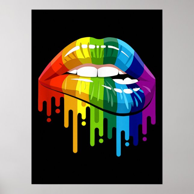 Poster LGBT Orgulho gay (Frente)