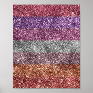 Poster LGBT+Pride- gay. Queer- love. Rainbow