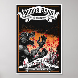 Póster Liberação gravada da banda III de Budos