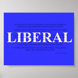 Poster liberal
