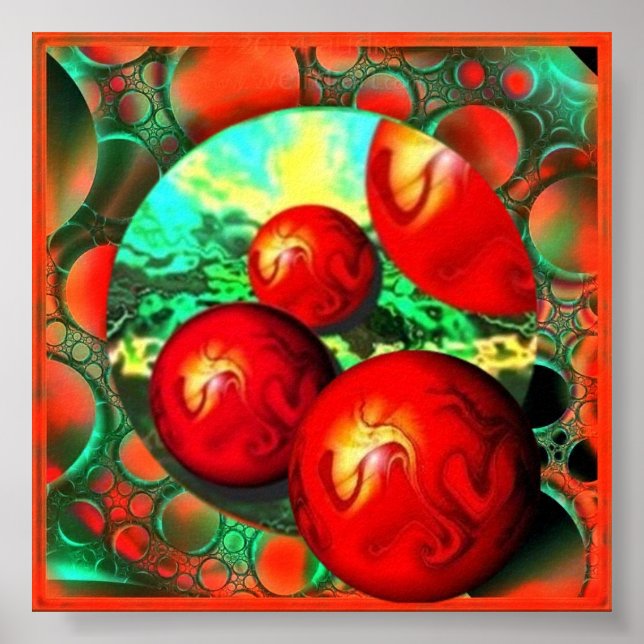 Póster liberando as órbitas (Frente)