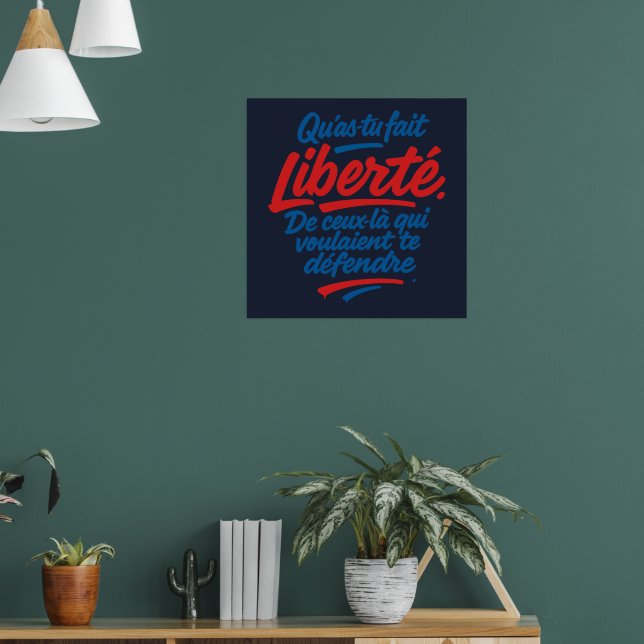 Poster Liberdade (Sala de Estar 1)