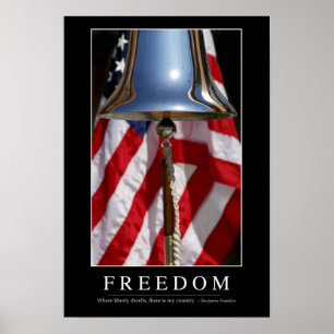 Póster Liberdade: Citações inspiradas 1