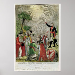 Póster Liberdade de culto