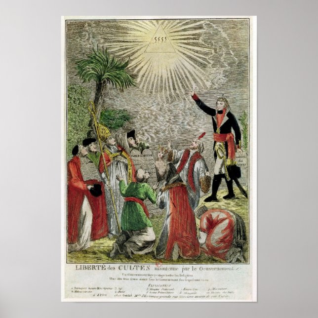 Póster Liberdade de Culto (Frente)