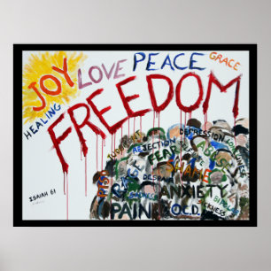 Póster Liberdade de Isaiah 61