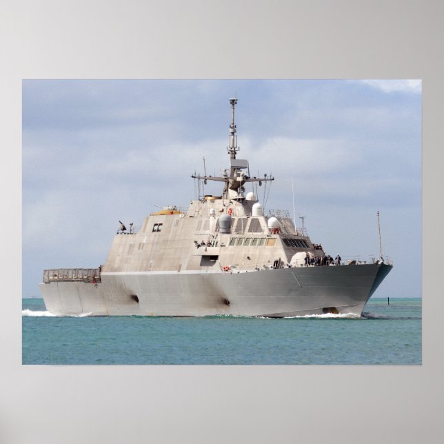 Poster Liberdade do USS (LCS 1) (Frente)