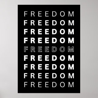 Poster LIBERDADE. Inspiração