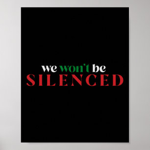 Poster Liberdade Palestina Anti-Apartheid Resiste à Justi