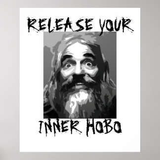 Póster Libere seu Hobo interior