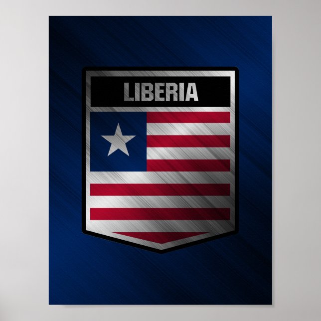 Poster Libéria (Frente)
