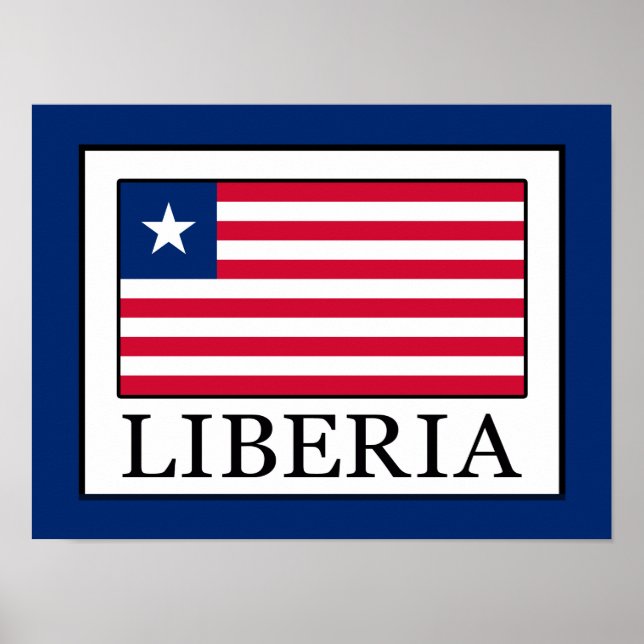 Póster Libéria (Frente)