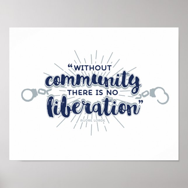 Póster Libertação - 11x14 (Frente)