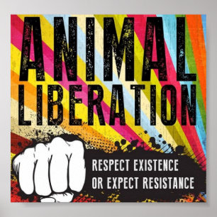 Póster Libertação Animal