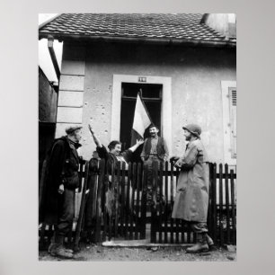 Póster Libertação de Belfort, France