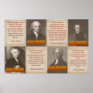 Póster Libertarians originais
