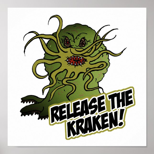 Poster liberte o kraken (Frente)