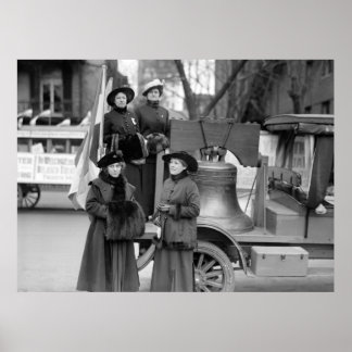 Póster Liberty Bell for Sufrage: 1916