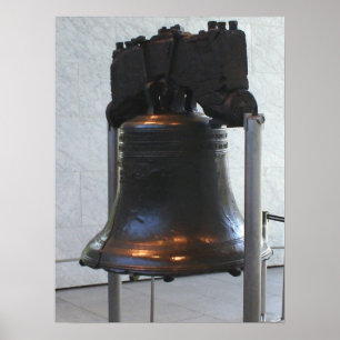 Póster Liberty Bell - Philadelphfia, Pensilvânia