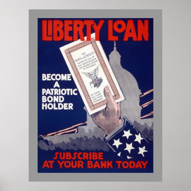 Póster Liberty Loan (Frente)