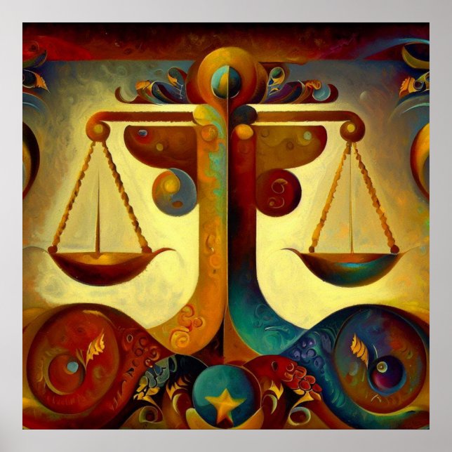 Poster Libra 8 (Frente)