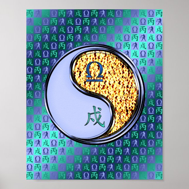 Poster Libra e Cão Fogo (Frente)