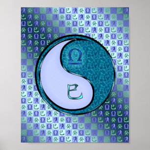 Poster Libra e Cobra de água